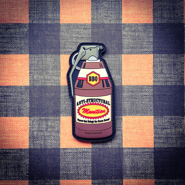 BBQ Sauce Grenade - Patch