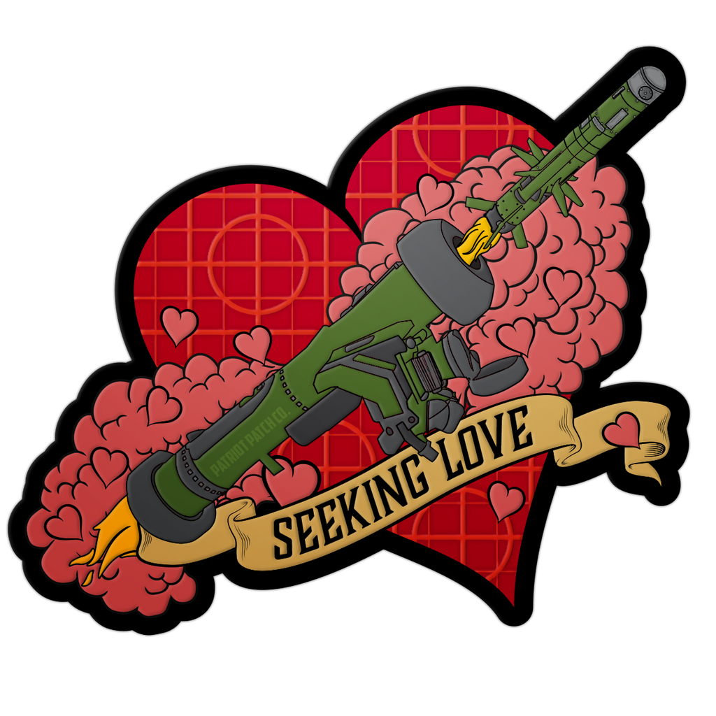 Seeking Love Javelin Missile Sticker – Patriot Patch Company LLC