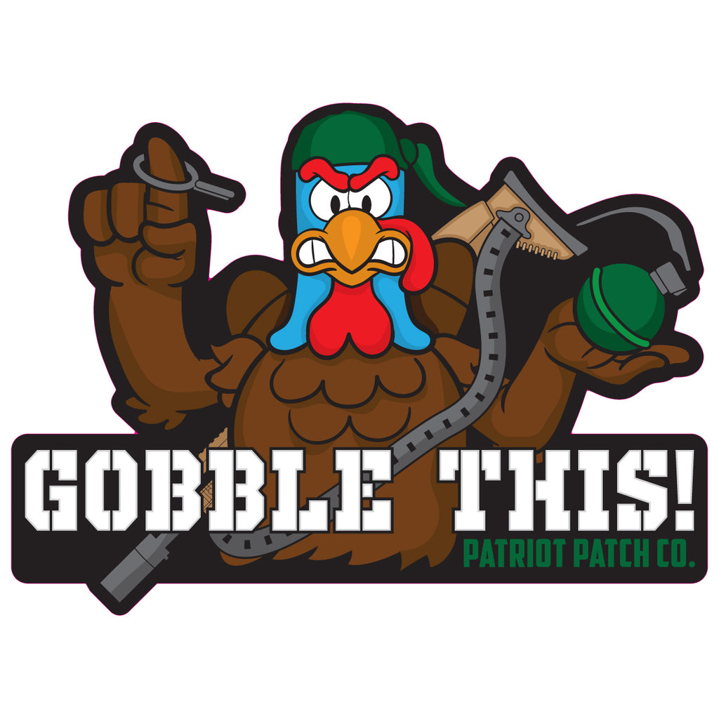 Gobble This Sticker