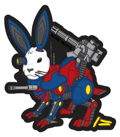 Gun Bunny Sticker