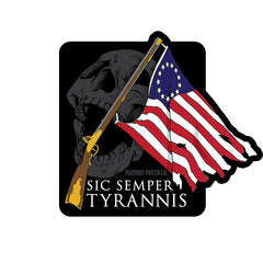 Sic Semper Tyrannis Sticker