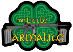 My Little Armalite Sticker