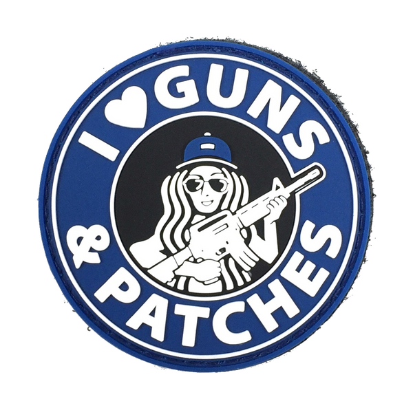 I ♥ Guns & Patches - Patch