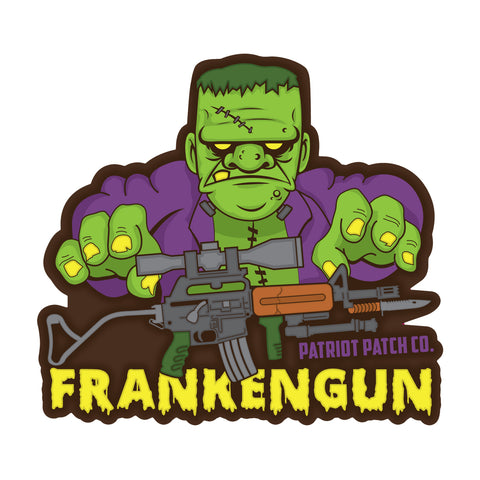 Frankengun Sticker