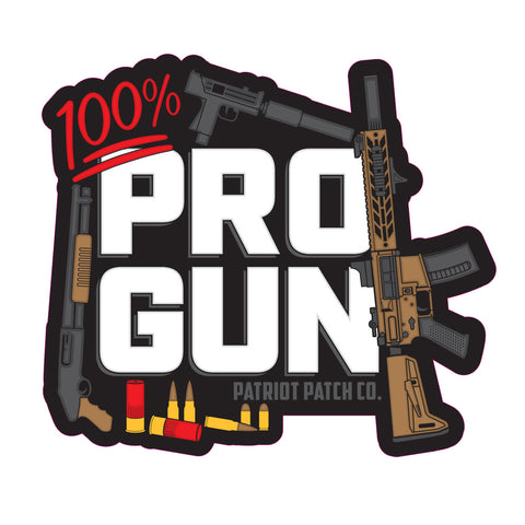 100% ProGun Sticker