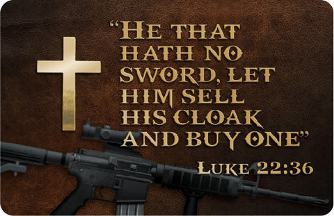 Luke 22:36 - Sticker
