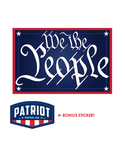 We The People Sticker