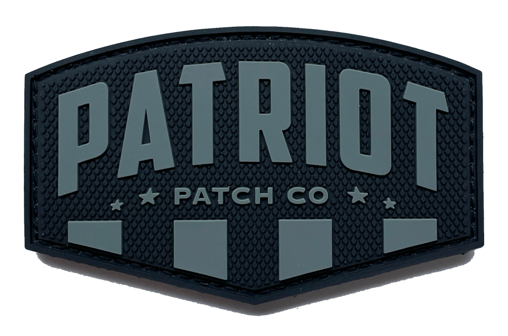 Patriot Patch Co. Logo Patch (Charcoal)