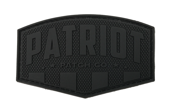 Patriot Patch Co. Logo Patch (Blackout)