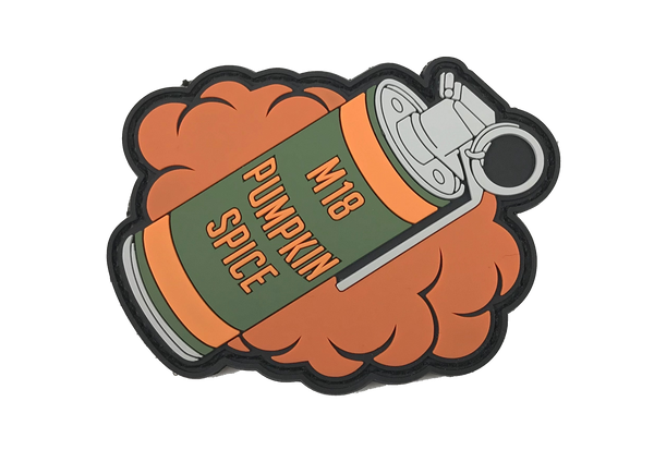 Pumpkin Spice M18 Smoke Grenade - Patch