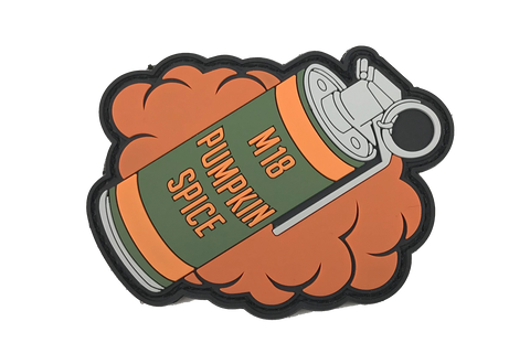 Pumpkin Spice M18 Smoke Grenade - Patch