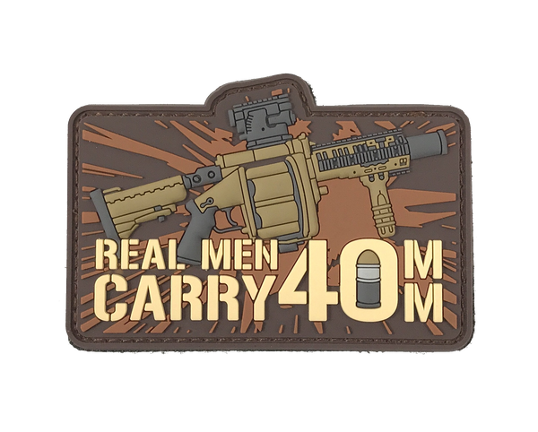 Real Men Carry 40mm - Patch