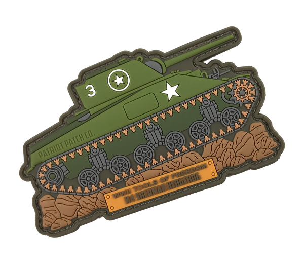 WWII Armor "M4 Sherman Tank" - Patch