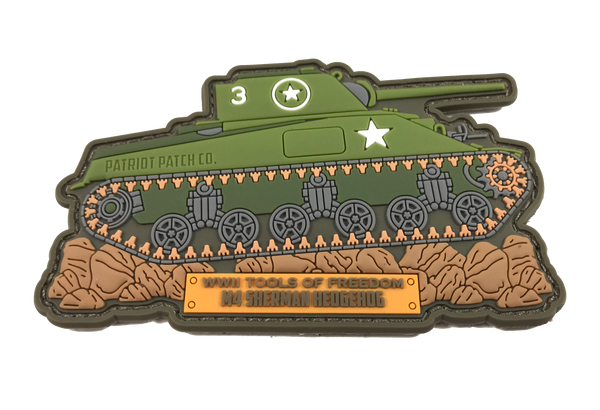 WWII Armor "M4 Sherman Tank" - Patch