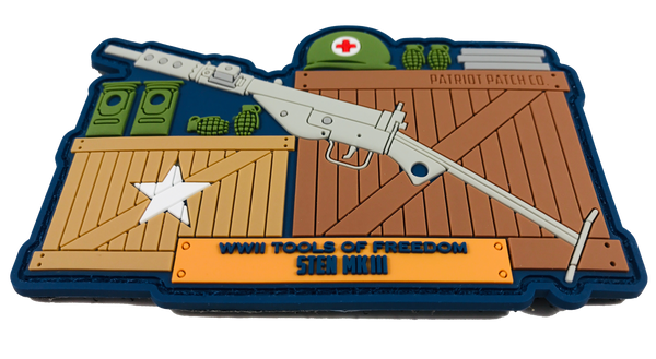 WWII Guns - Sten MK III - Patch