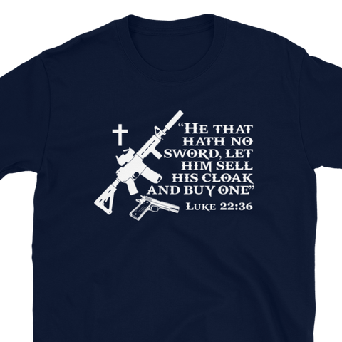 Patriot Patch Co - Luke 22:36 AR-15 T-Shirt